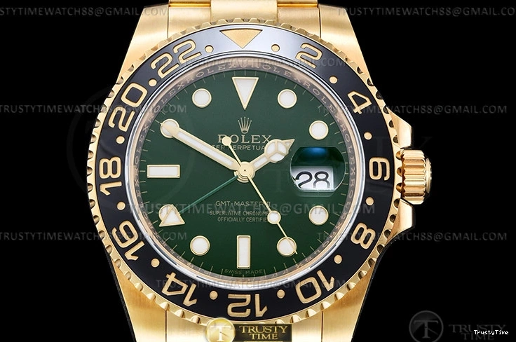 0217 GMT II 116718LN 904 Wrp YG YG Grn KF VR3186 CHS Comfortable 607